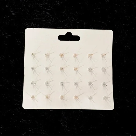 Classic Fashion EARRINGS Set | 12 pairs | Gold, Silver, Red - Picture 3 of 5